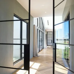fire rated steel doors with standard steel frame 2