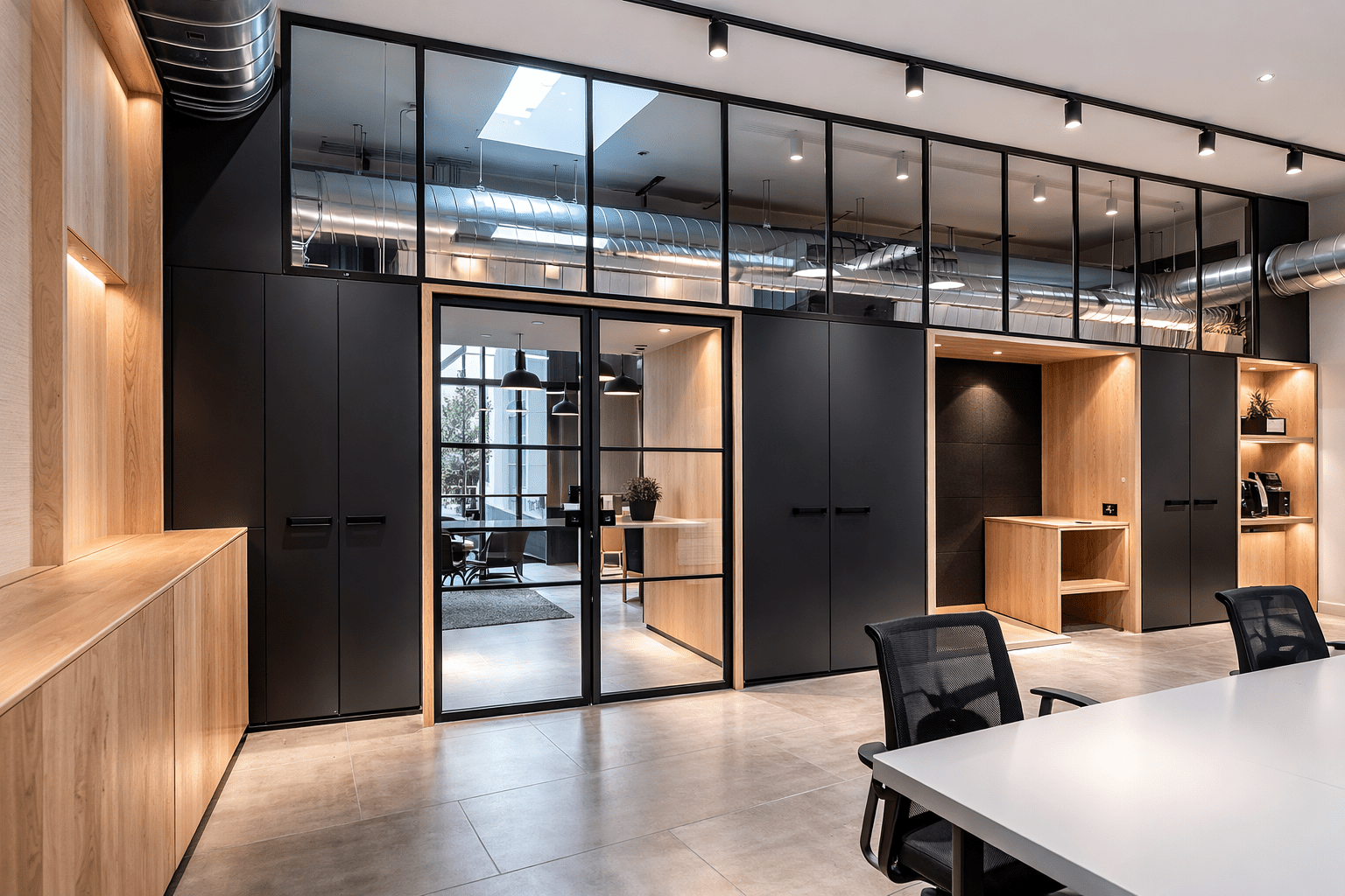 Hot rolled steel frame detail option 4