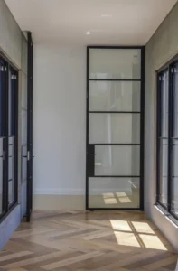 Fire rated steel doors