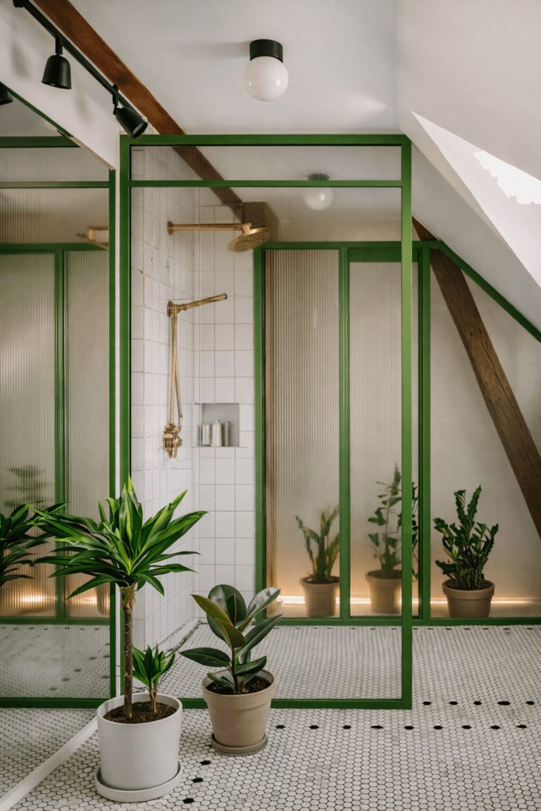 Steel Fire rated door in custom RAL colour 1