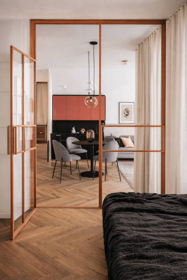 Steel Fire rated door in custom RAL colour 2