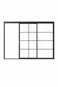external steel sliding door