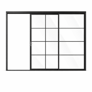 external steel sliding door